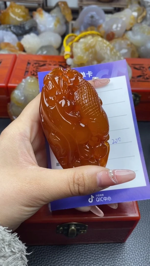 【闪购商品】玛瑙/玉髓手把未镶嵌00