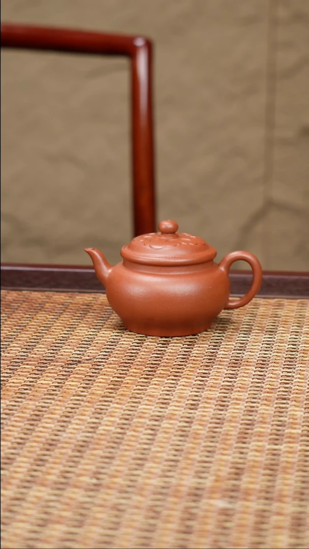 茶壶紫砂汀禾紫砂宝山降坡《大彬如意》