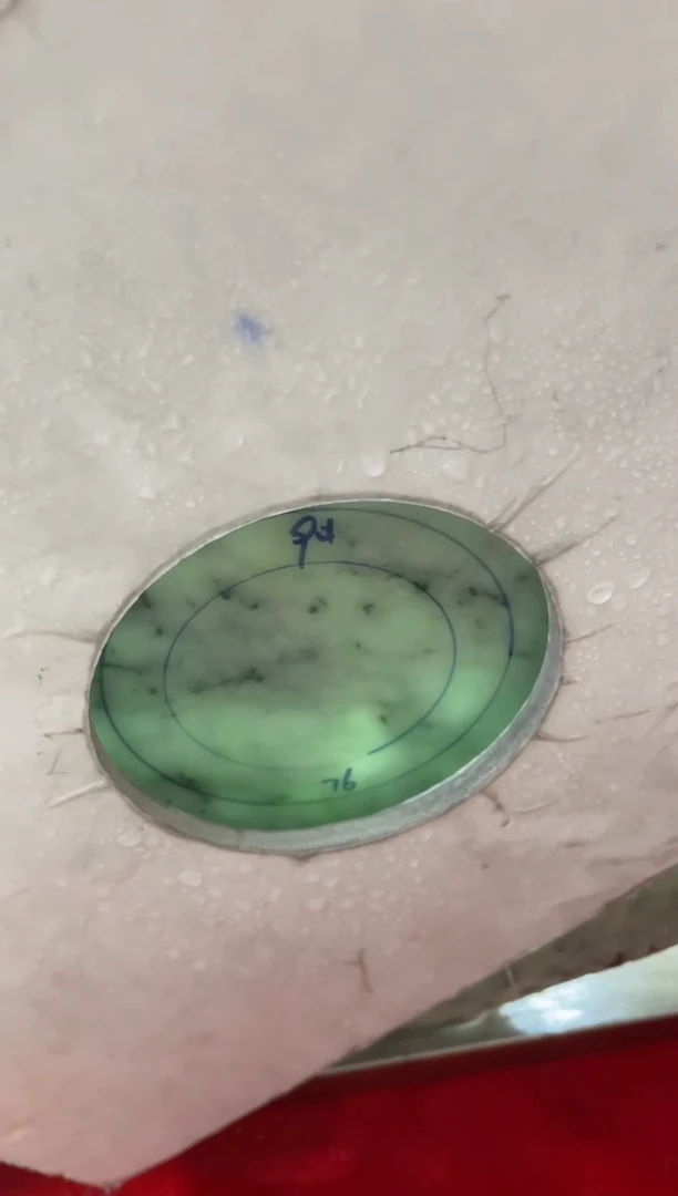 【闪购商品】定制翡翠手镯未镶嵌【飘花】定制手镯CHC1/DZS