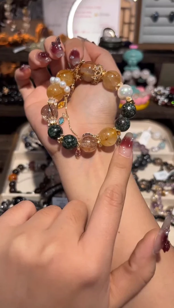 【闪购商品】水晶手链合金孤品