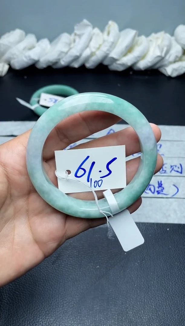 未镶嵌手镯翡翠100