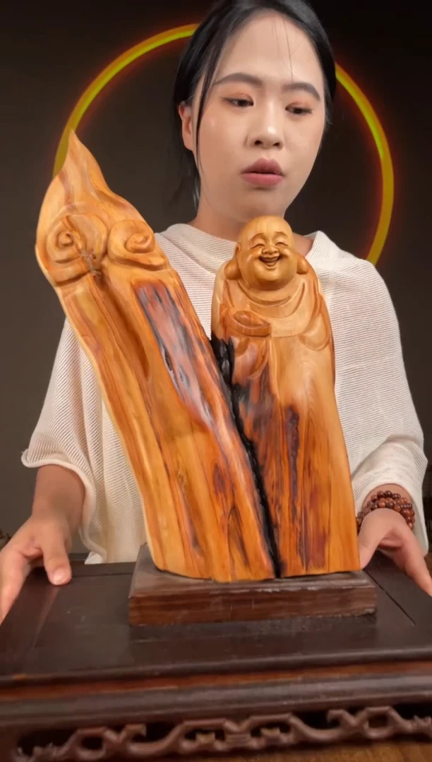 柏木（崖柏）手工摆件,先抢先得! 编号:240