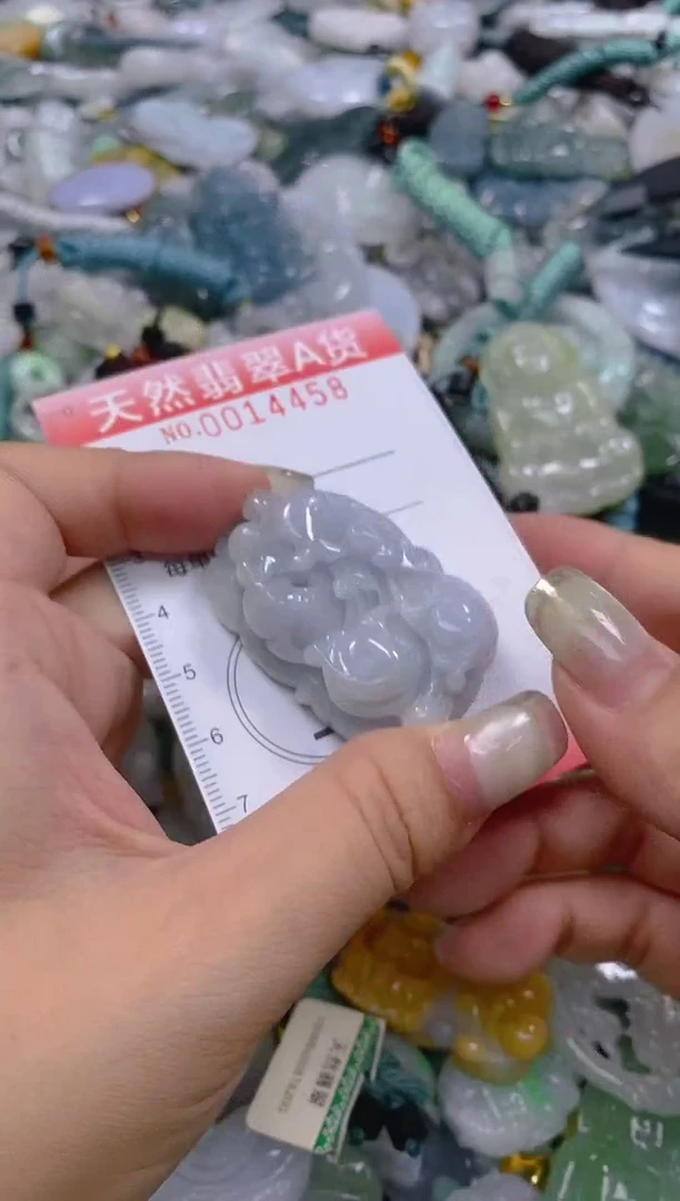 翡翠未镶嵌颈饰闪购0014458