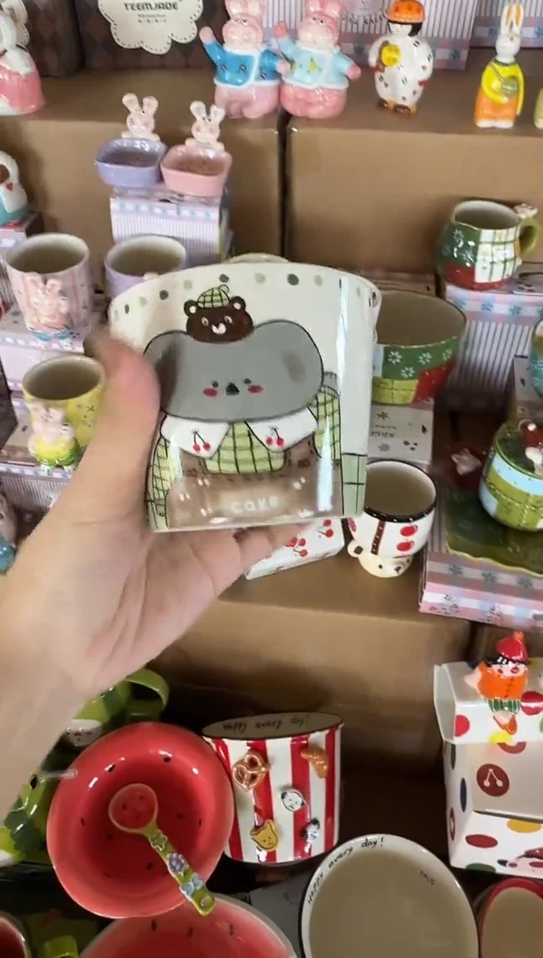 瓷【唯品瓷】手工手绘直播间