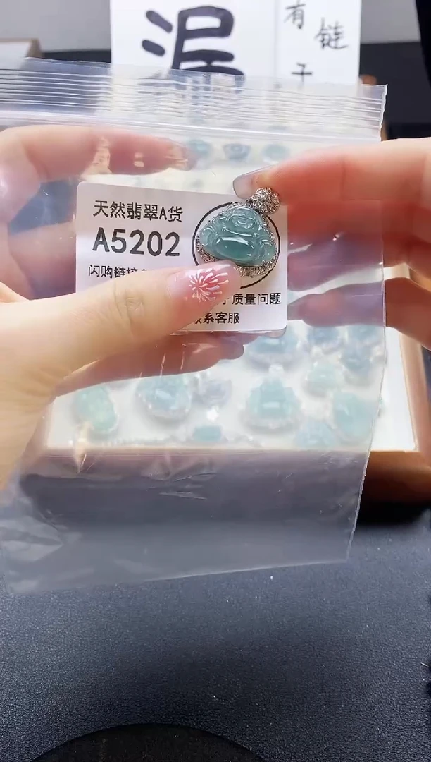 【闪购商品】翡翠吊坠(赠链)未镶嵌天然翡翠A货888