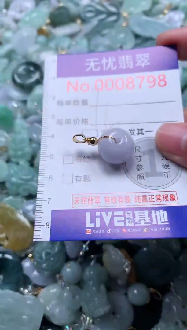 颈饰未镶嵌翡翠8798