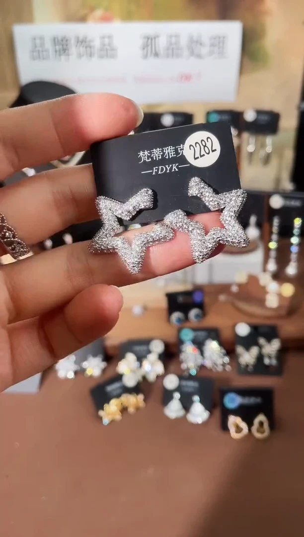 合金925银锆石梵2282