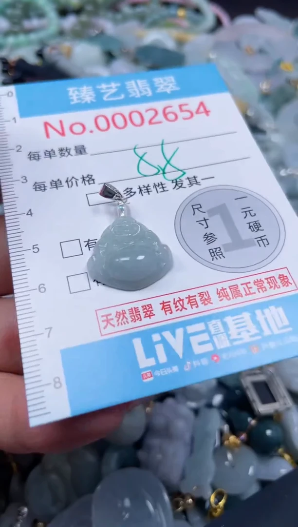 颈饰未镶嵌翡翠2654