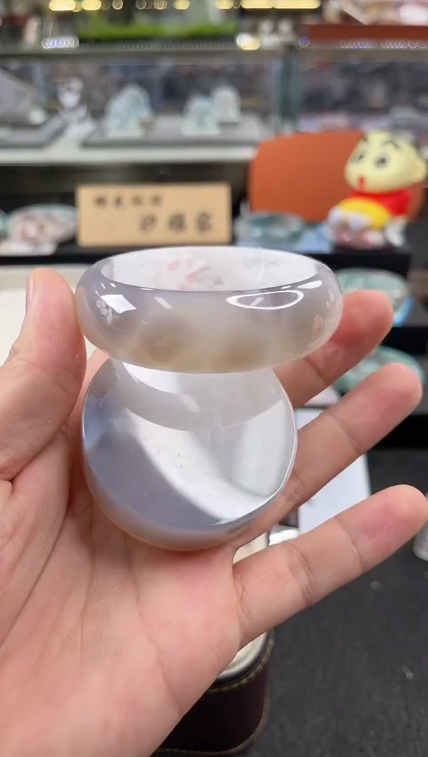 未镶嵌手镯石英质玉55圈口 （赠品镯心）3590205