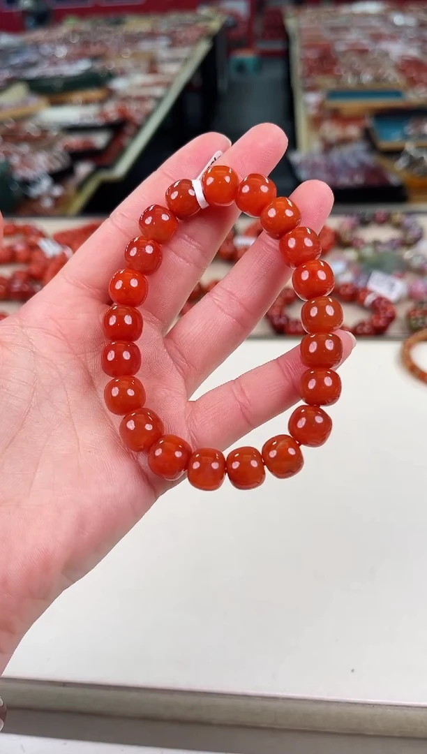未镶嵌保山老型手串10+南红玛瑙（多样式发其一）