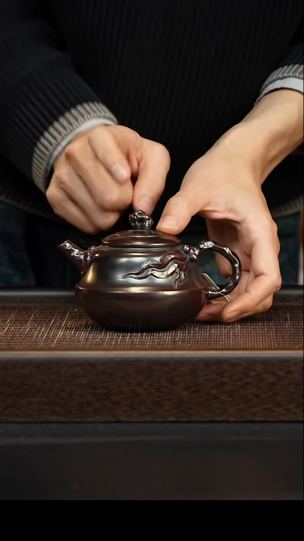 茶壶紫砂宜兴紫砂壶h21011