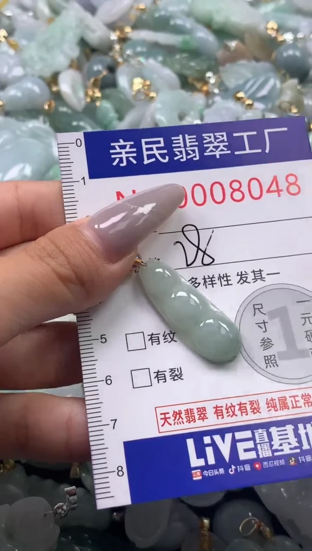 颈饰未镶嵌翡翠8048