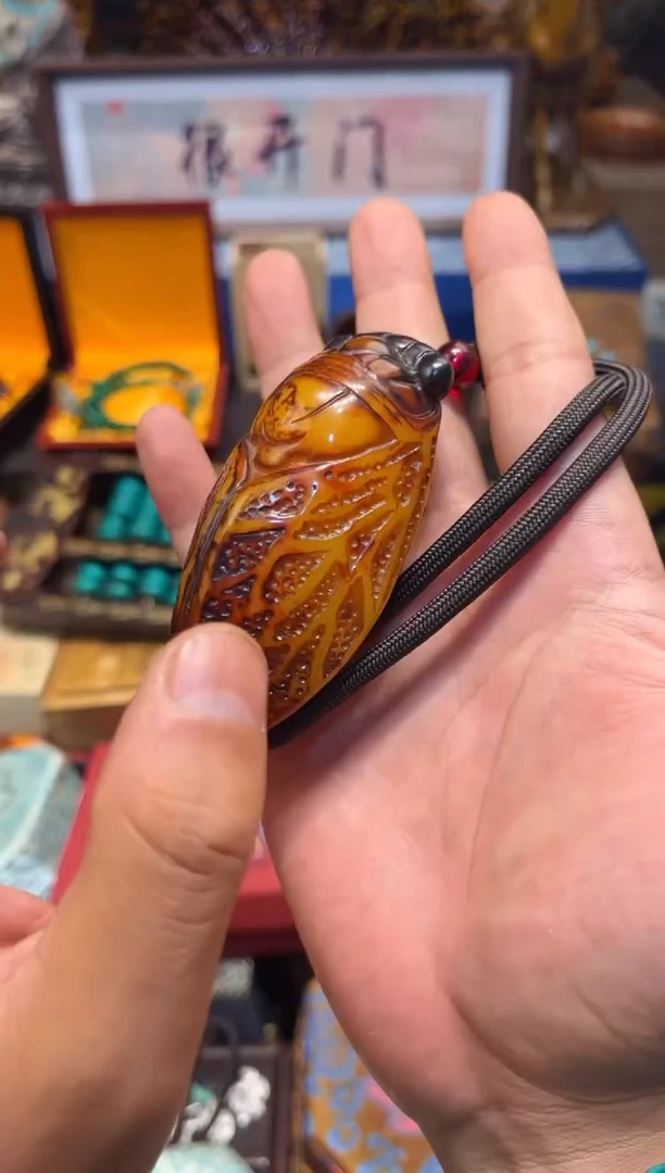 未镶嵌蜜蜡裸石C老七专属高端精品35