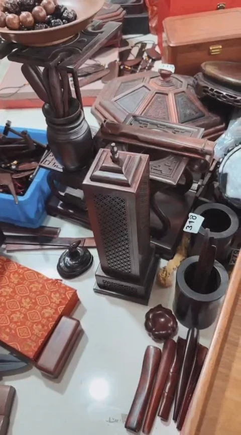 【闪购商品】香榧木DHSZ   双用款香盒