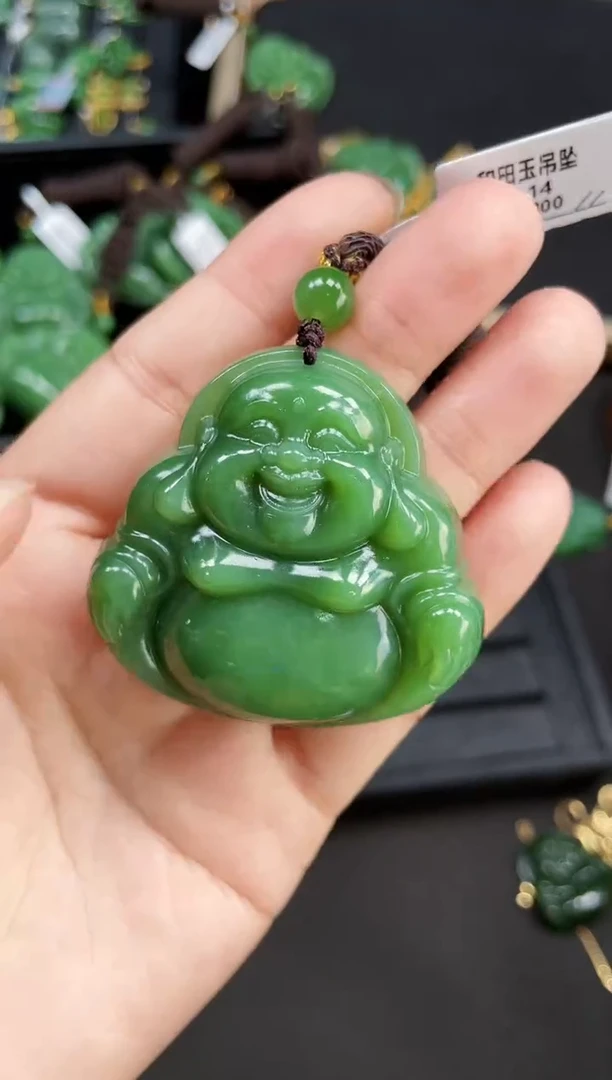 【闪购商品】和田玉吊坠未镶嵌52MM 多样性发一