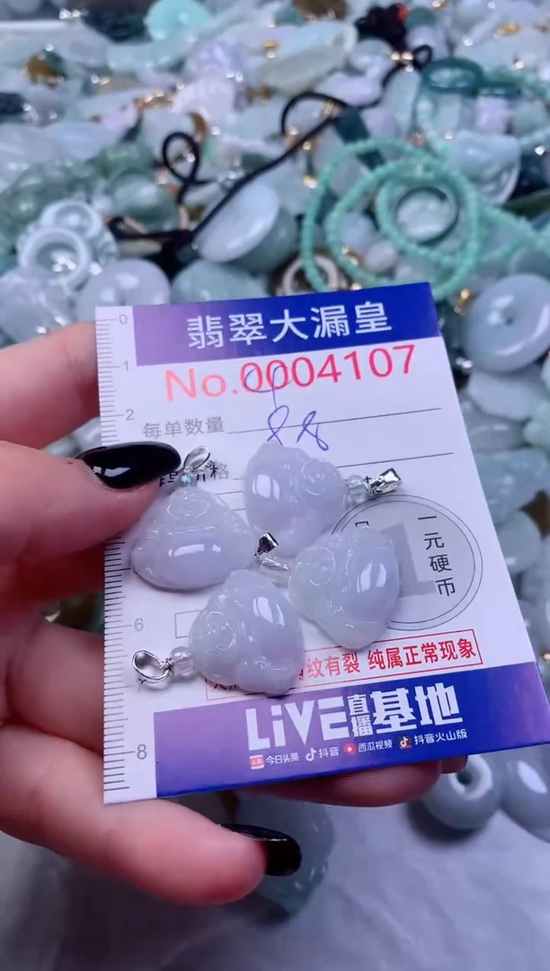 颈饰未镶嵌翡翠4107