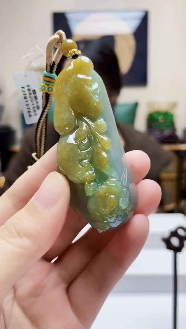 未镶嵌定制翡翠吊坠61