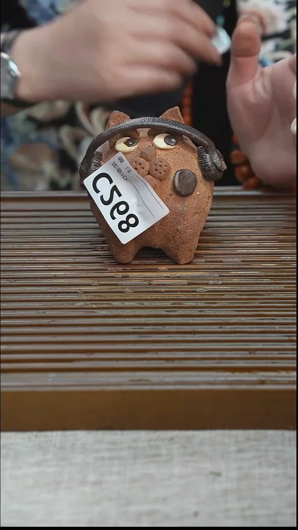 纯手工粗陶茶具每一只不一样