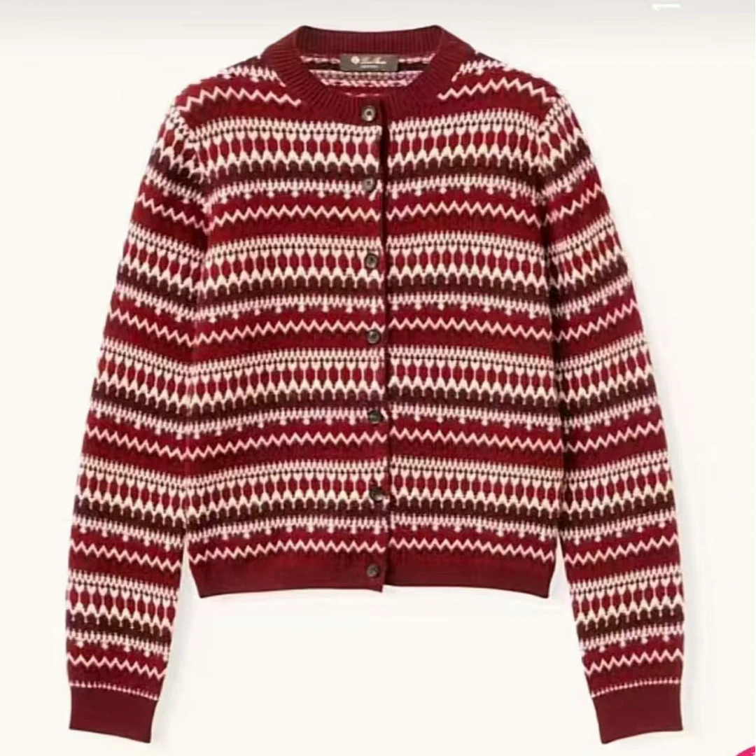 【陈元一】恰好时光 V领针织开衫