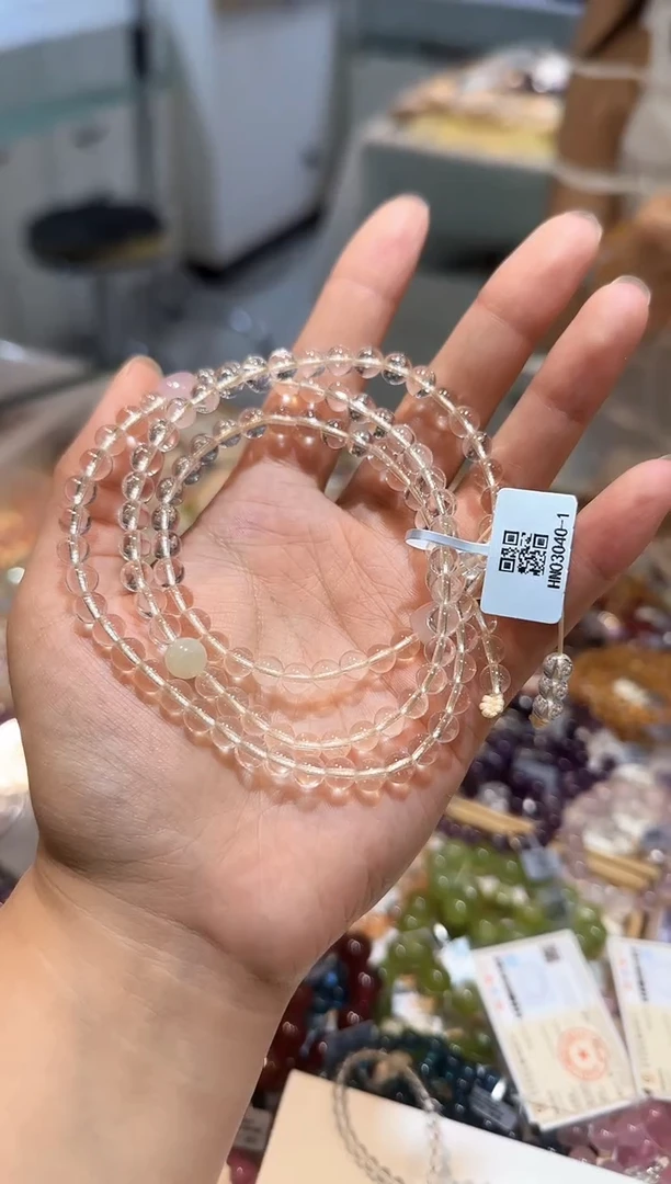 水晶手串未镶嵌手串