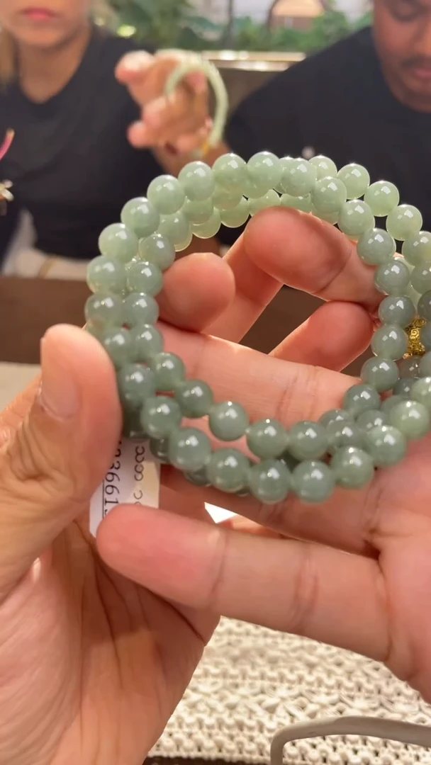 未镶嵌手串翡翠珠串