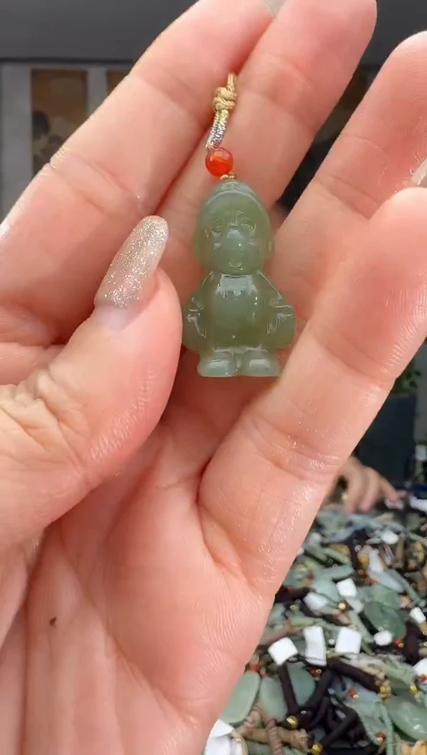 颈饰未镶嵌和田玉拍一发一多样性发货