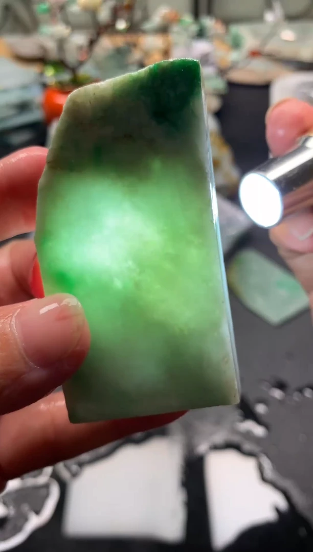 【闪购商品】翡翠颈饰未镶嵌天然翡翠A货37