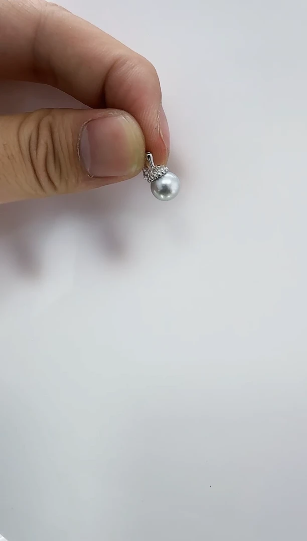 【闪购商品】海水珍珠DA银S925镶嵌c1336 吊坠7