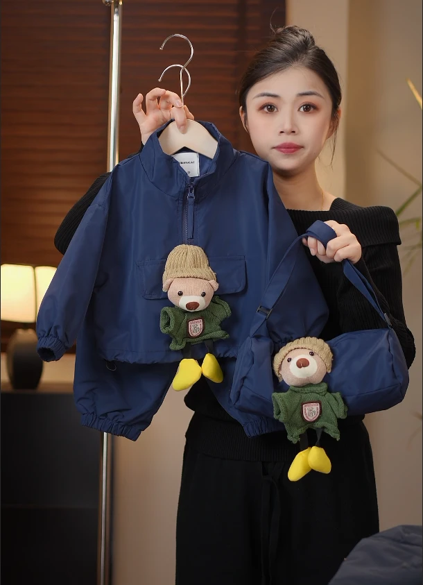 【现货】2025春秋季儿童新款韩版可爱时尚休闲套装25151