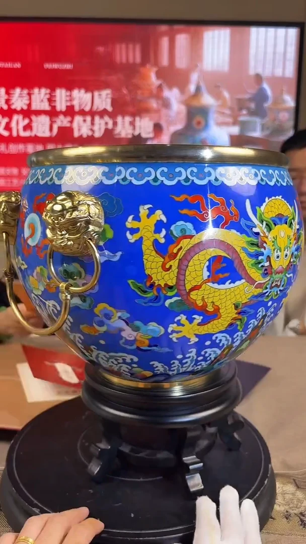 摆件陶瓷A22/限量版景泰蓝————