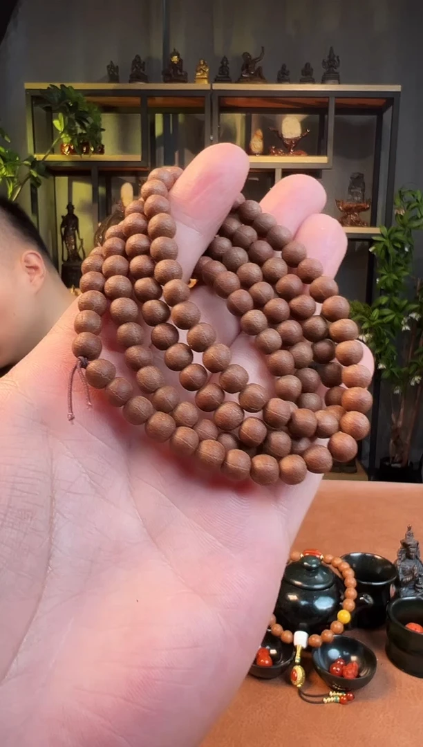 手串五线菩提7+108金五线