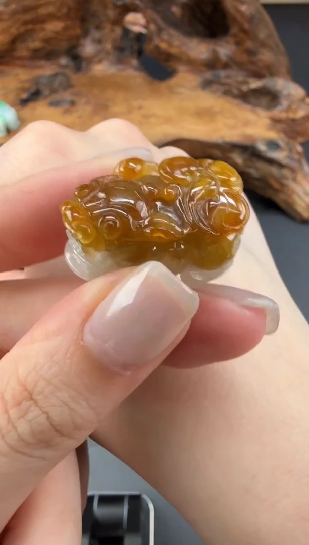 吊坠(不含链)未镶嵌翡翠翡翠饰品-81