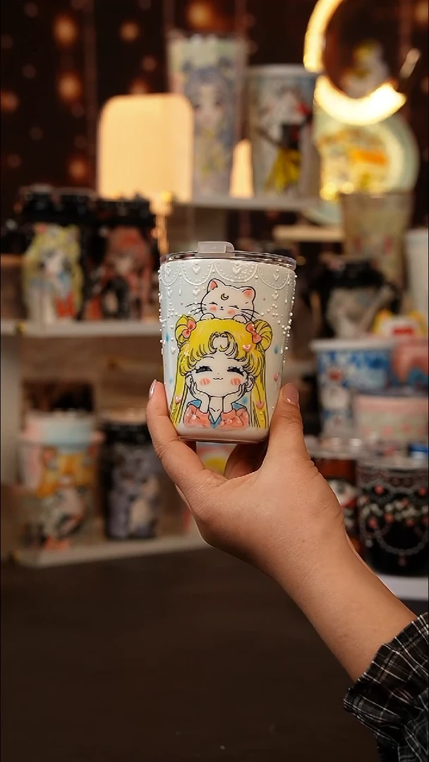 (玉泥）景德镇手工手绘文创陶瓷杯