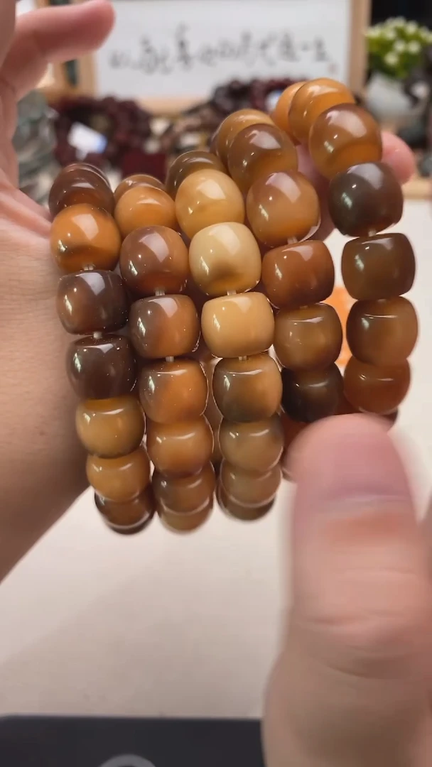 白玉菩提手串菩提根1.2