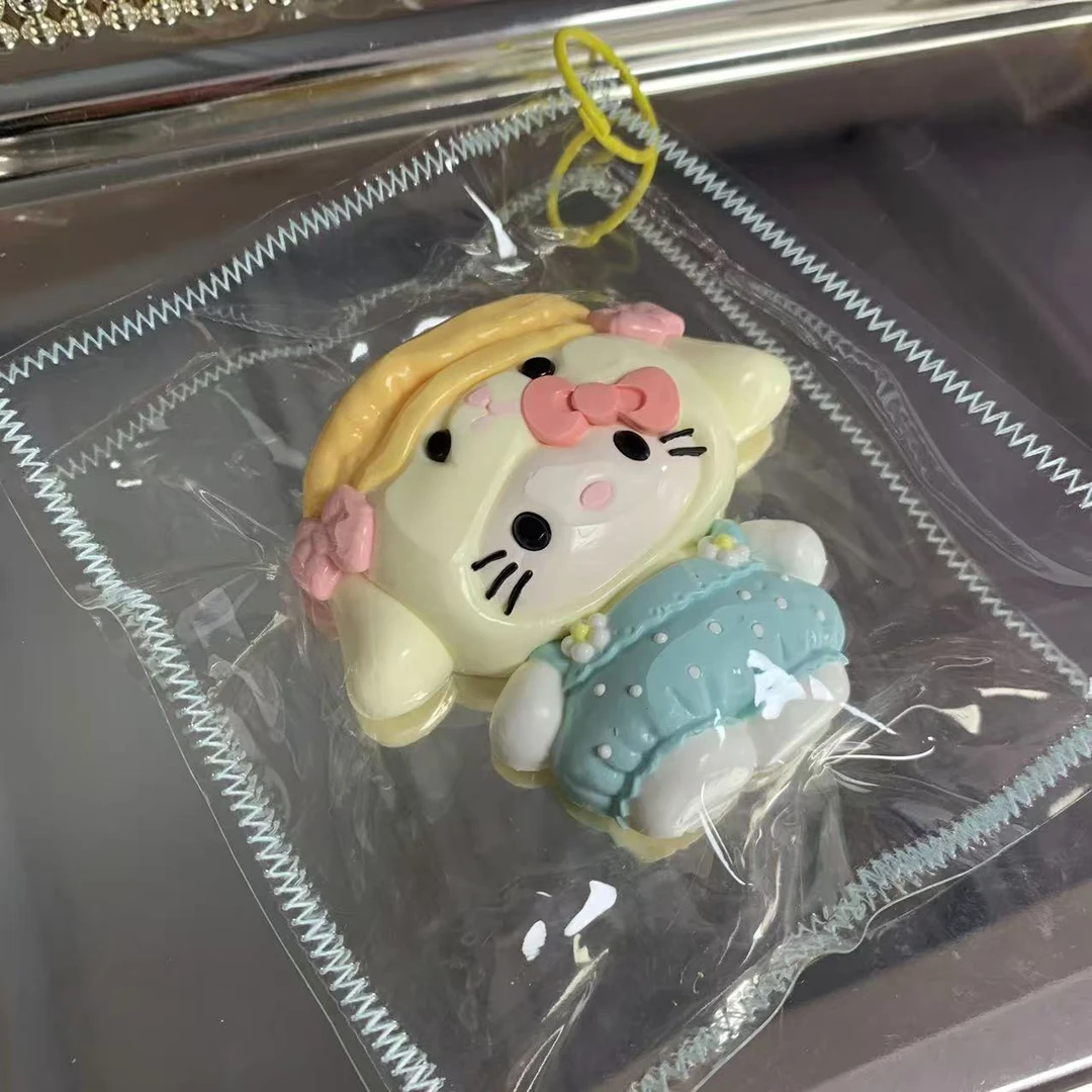 【蓝色背带裤KT】瑕疵jojo啾啾家硅胶纯手工捏捏乐jojo