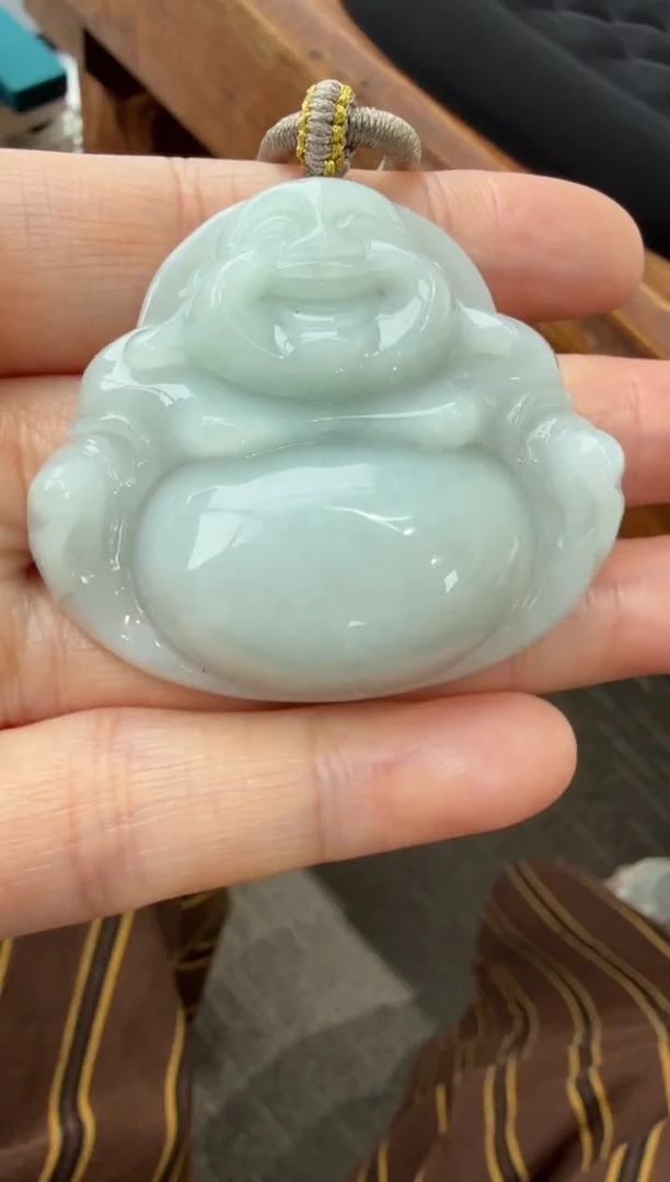 未镶嵌挂件翡翠A货翡翠多样性佛公发一件