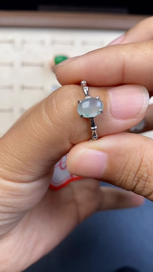 翡翠戒指未镶嵌141431434235