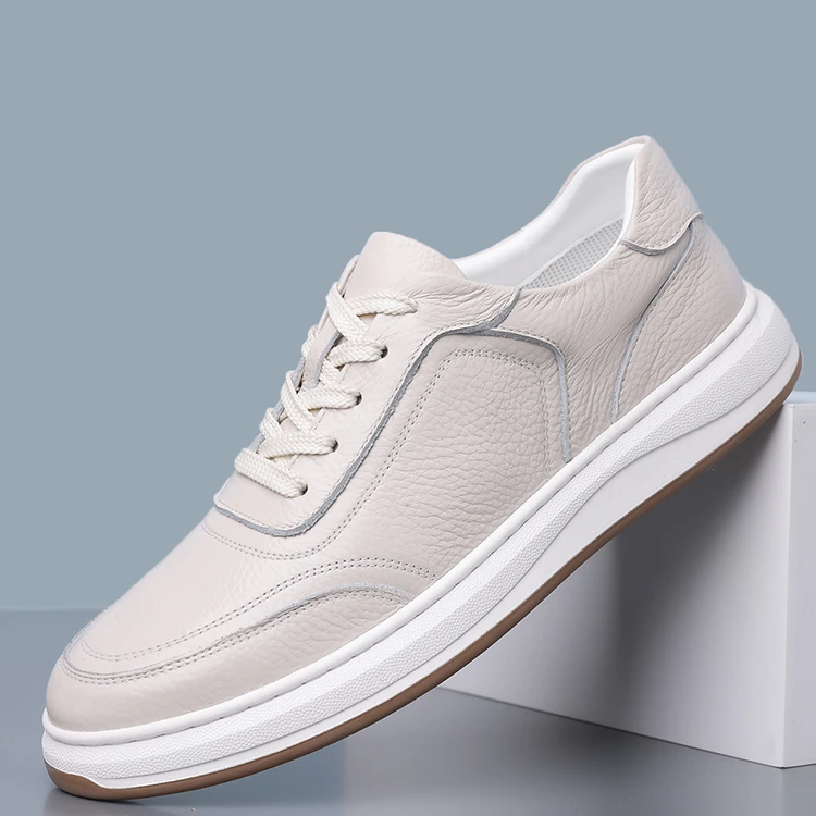 38-45西部公羊春夏头层牛皮男士透气休闲皮鞋商务休闲皮鞋软底鞋