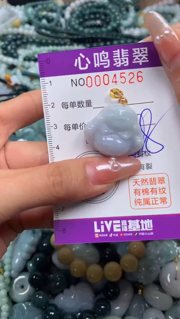 颈饰未镶嵌翡翠闪购004526