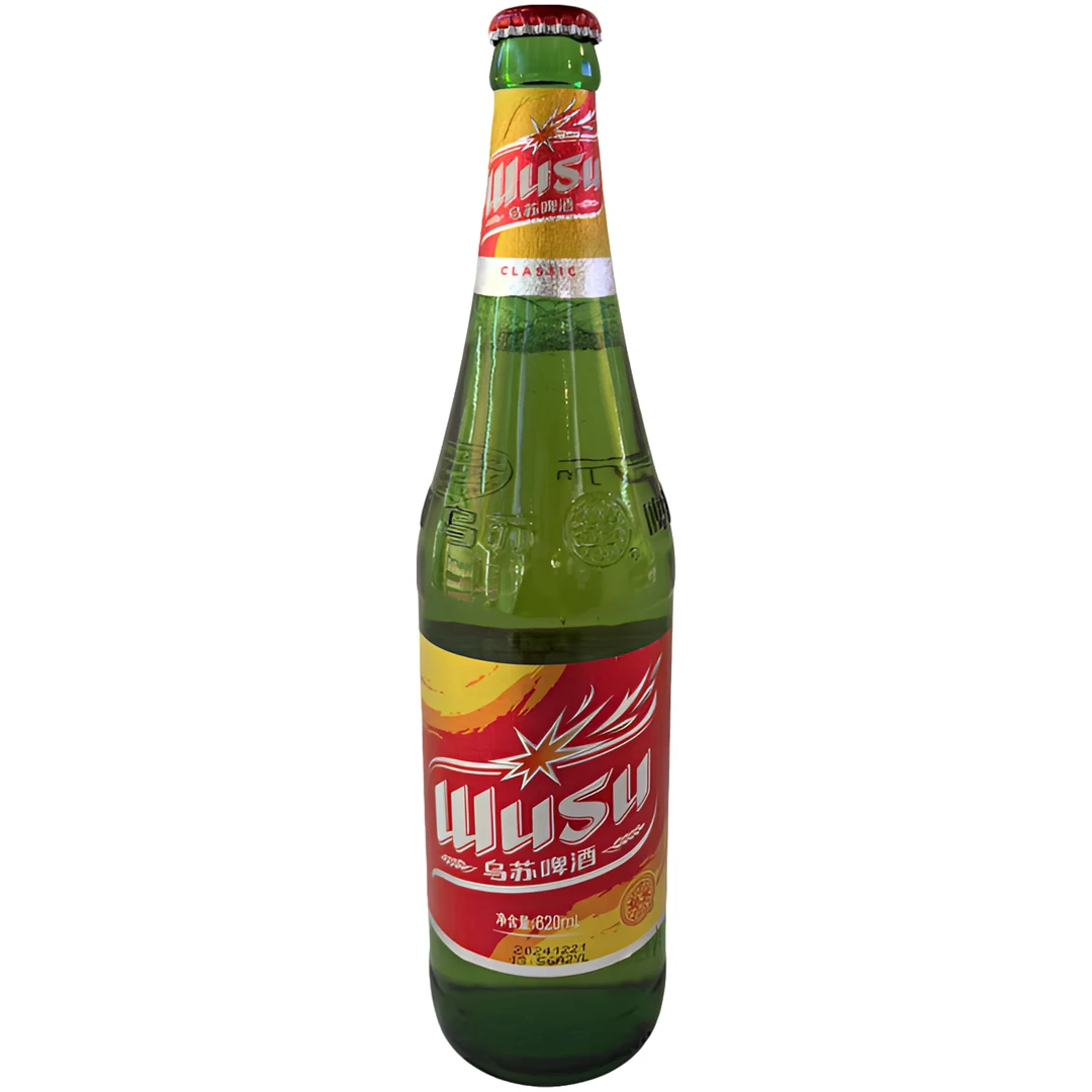 红乌苏啤酒瓶装620ml
