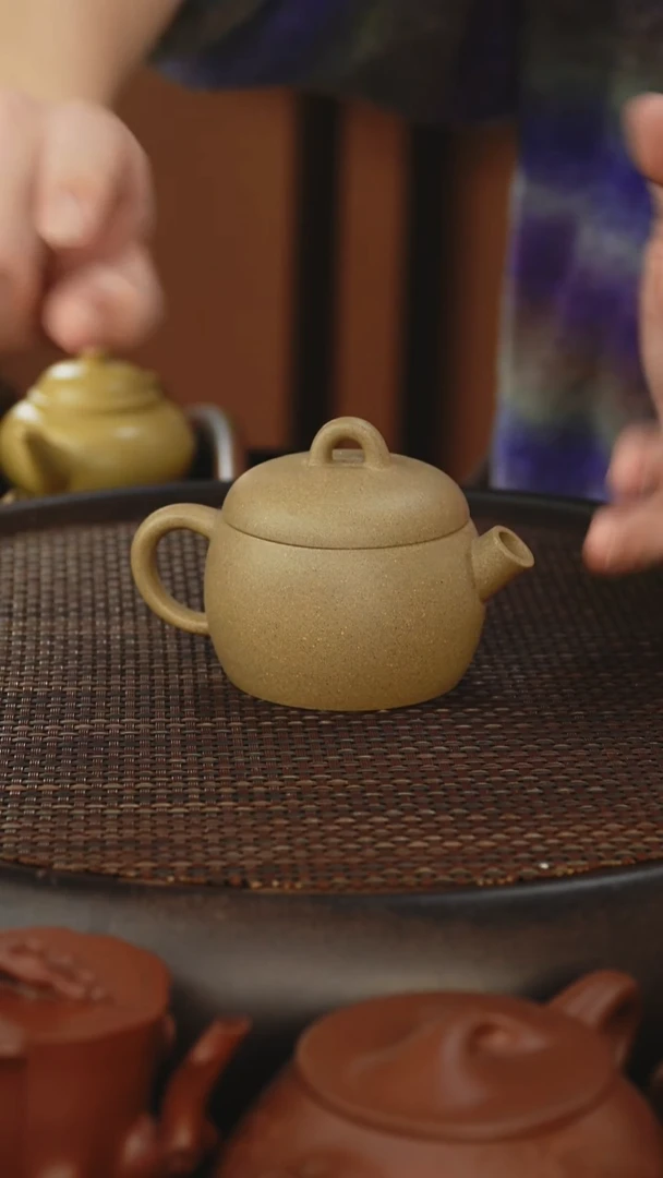 茶壶紫砂元宝 青段