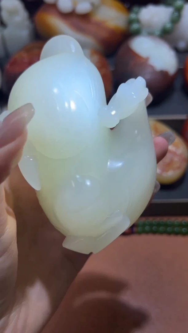 未镶嵌和田玉把件顺****6和田玉