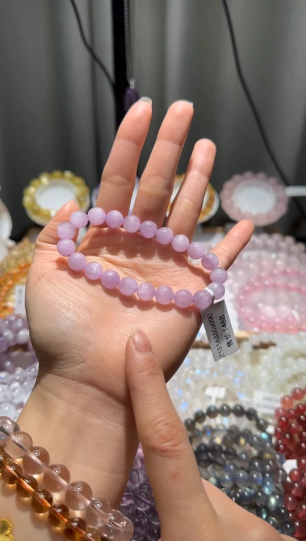 【闪购商品】锂辉石紫锂辉未镶嵌紫锂辉9mm+