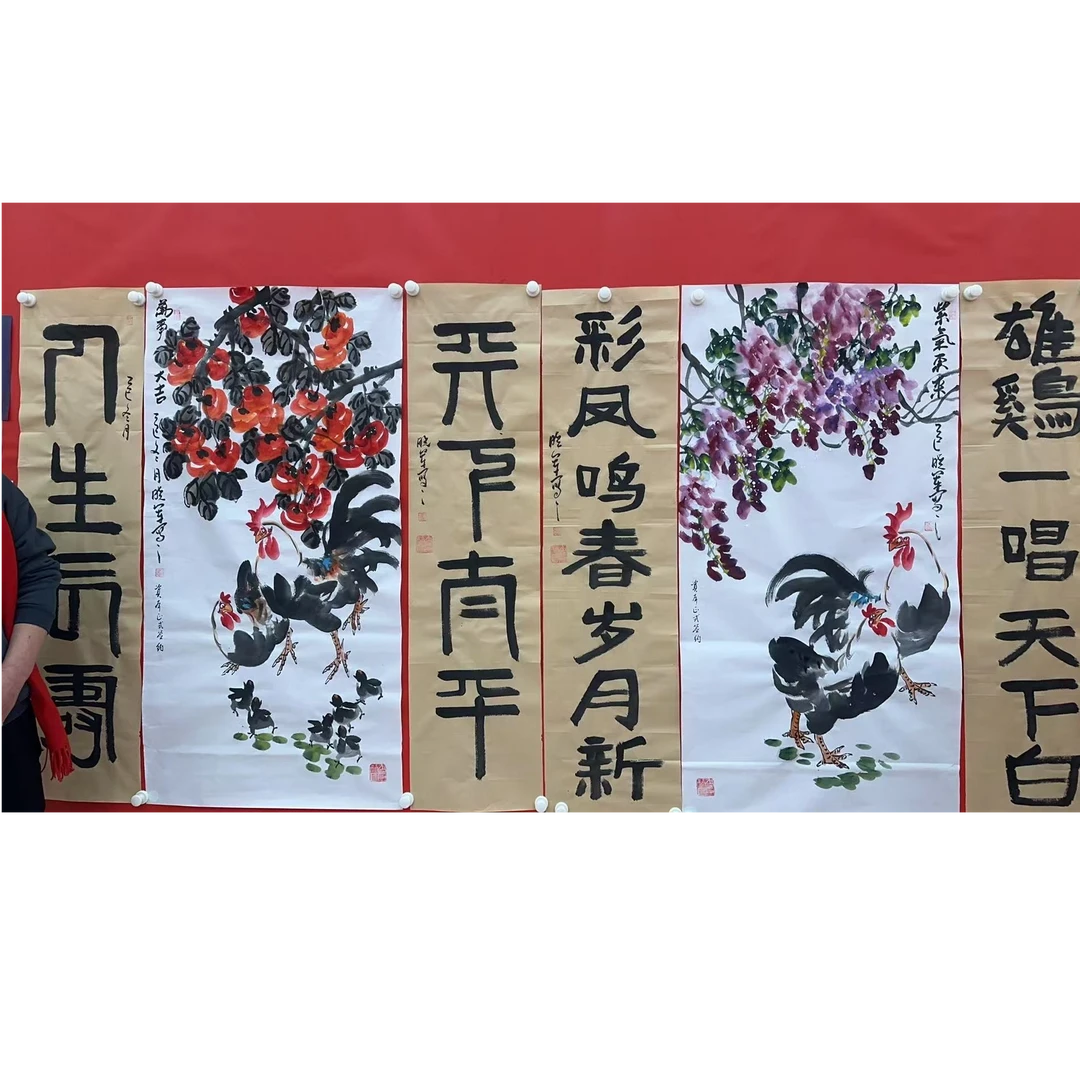 橱窗展示/高端艺术品/崔晓军老师/宣纸国画/带证书/不带框