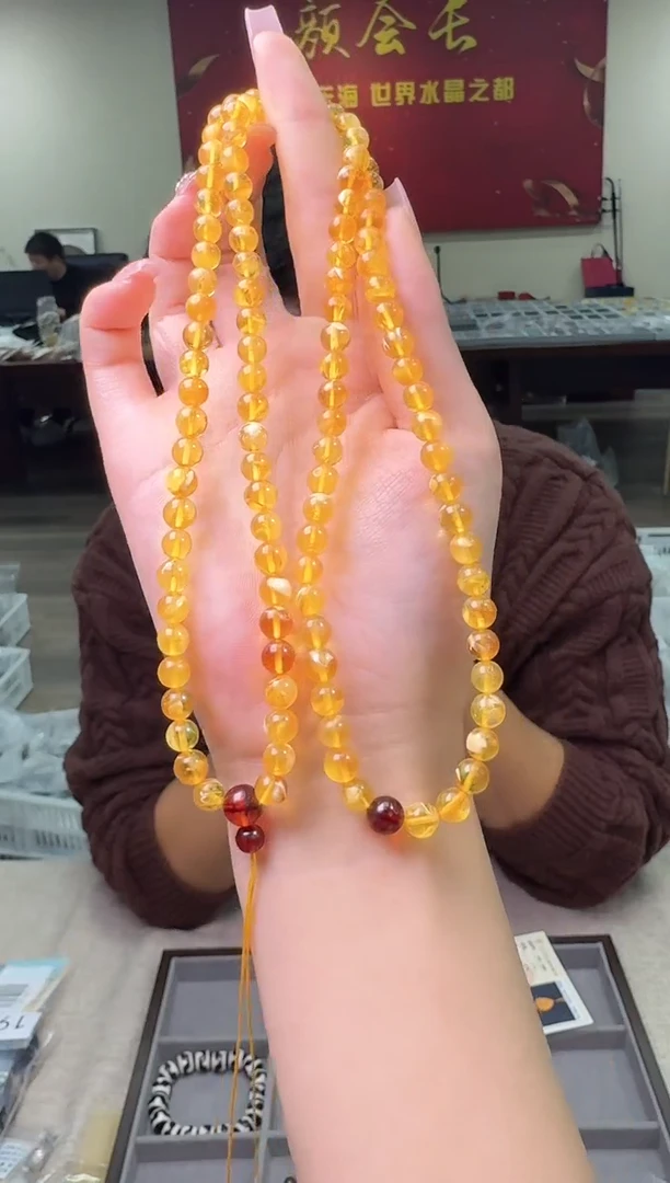 【闪购商品】琥珀颈饰未镶嵌多样性发一件 250 6m+