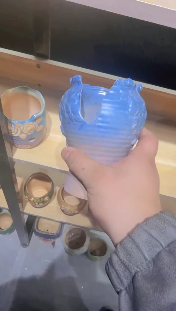 【闪购商品】紫砂花盆凑单凑九块包邮瑕疵