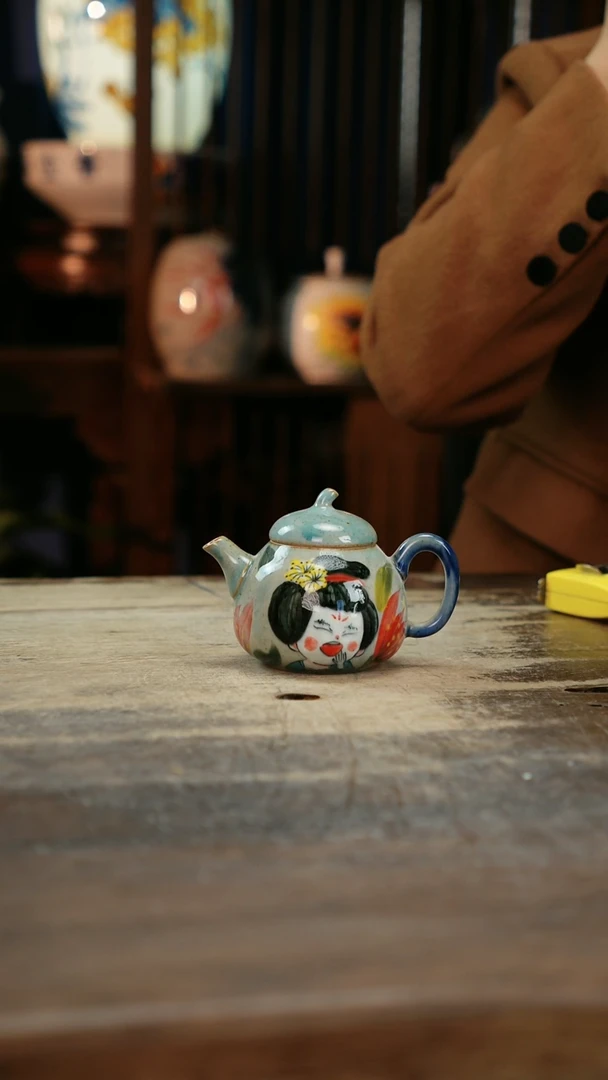 【闪购商品】瓷片景德镇纯手工釉下彩精品餐具