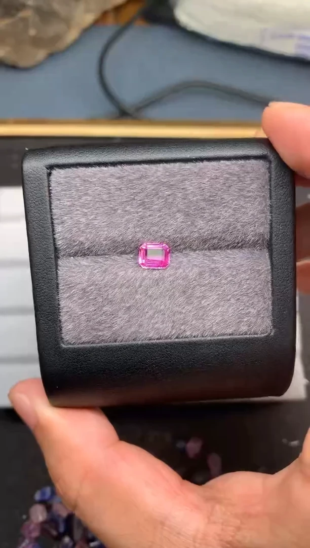 未镶嵌未镶嵌定制蓝宝石请****³1.18克拉粉蓝宝