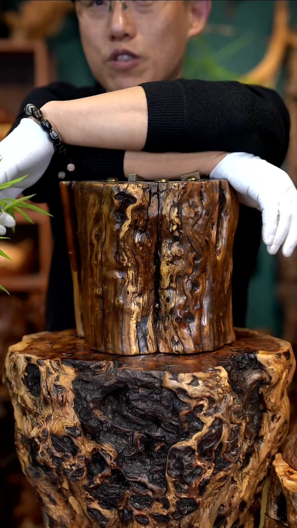 木雷击枣木炉子