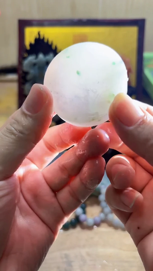 未镶嵌挂件翡翠A货常星6404